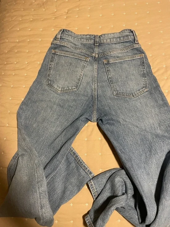 H&M High-Rise Light Blue Women’s Jeans wide leg - Picture 8 of 8